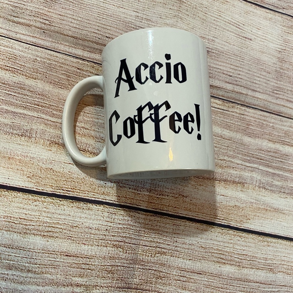 Harry Potter “Accio Coffee” mug